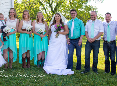 wedding photography bridal party