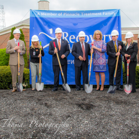photo recovery works ground breaking ceremony