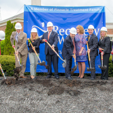 photo recovery works ground breaking ceremony
