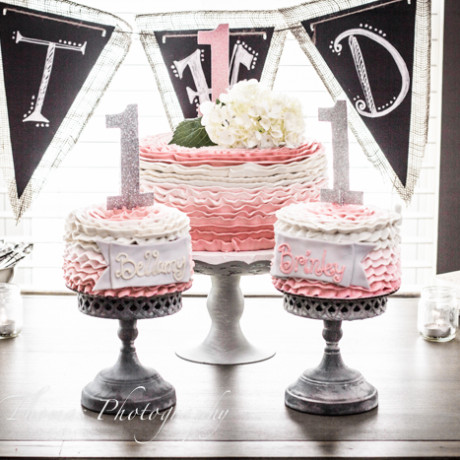 photo 1 birthday party twins