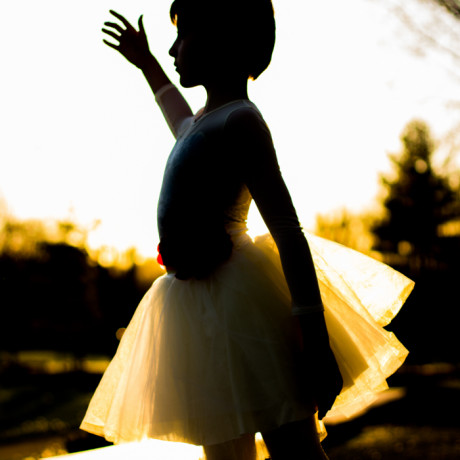 ballet photo silhouette portrait