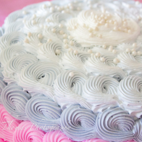 photo cake baby shower