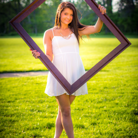 photo senior portraits outside